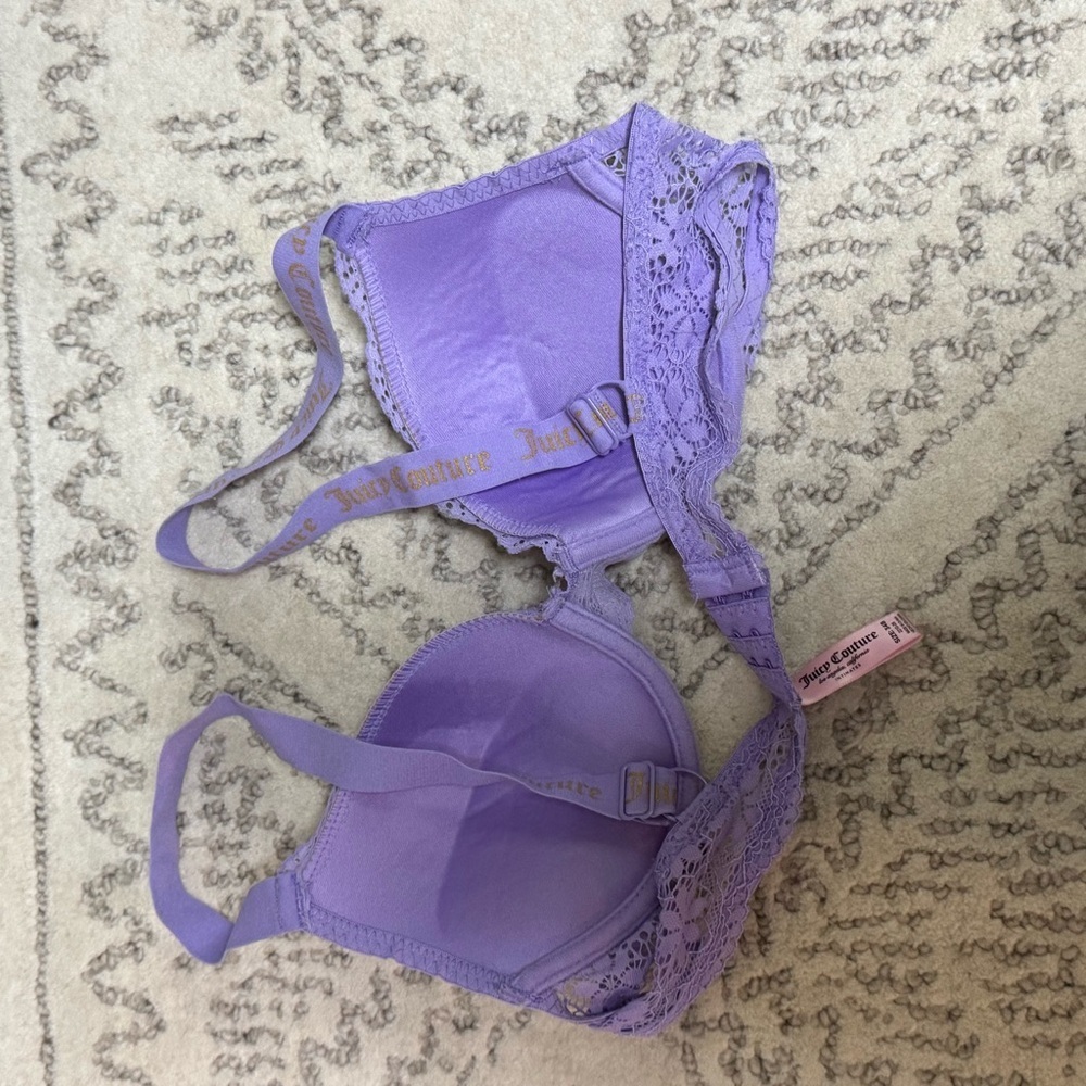 Juicy Couture Lavender Lace Bra - Picture 2 of 2